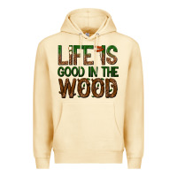 Pina Colada life is good in the wood Premium Hoodie - texasbilliewilder