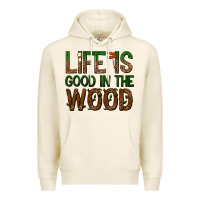 Tofu life is good in the wood Premium Hoodie - texasbilliewilder