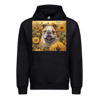 Black bulldog Urban Hoodie - Unal Design