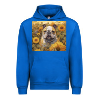 Cobalt bulldog Urban Hoodie - Unal Design