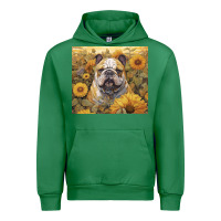 Emerald bulldog Urban Hoodie - Unal Design