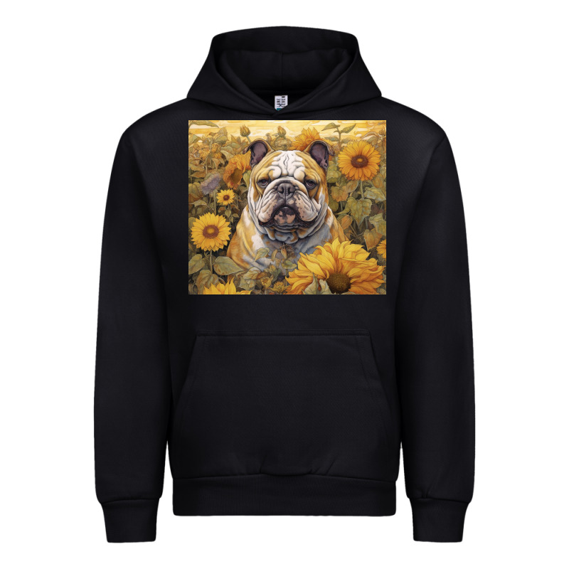 Bulldog Urban Hoodie by Unal Design | Teevron