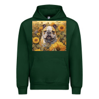 Foreset Green bulldog Urban Hoodie - Unal Design