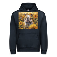 Navy bulldog Urban Hoodie - Unal Design