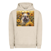 Pigment French Oak bulldog Urban Hoodie - Unal Design