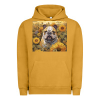 Pigment Peanut Butter bulldog Urban Hoodie - Unal Design