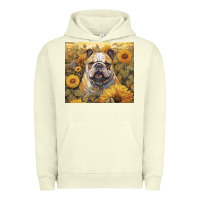 Pigment Pistachio bulldog Urban Hoodie - Unal Design