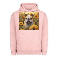 Pigment Salmon bulldog Urban Hoodie - Unal Design