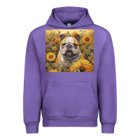 Tulip bulldog Urban Hoodie - Unal Design