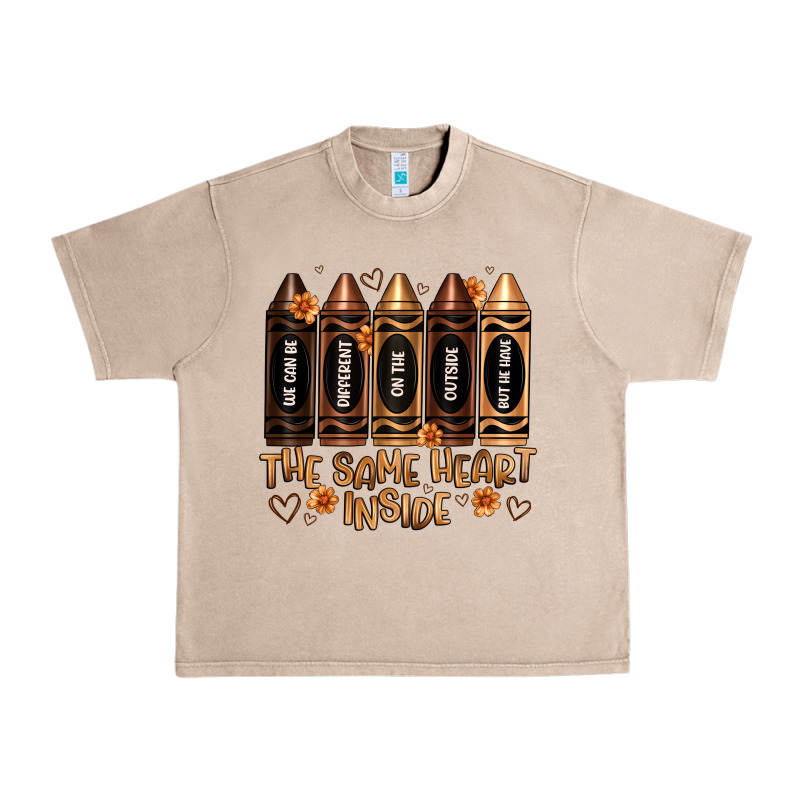 The Same Heart Inside Artiststas Urban Heavy Tee by Artiststas | Teevron