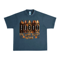 Midnight Navy the same heart inside artiststas Urban Heavy Tee - Artiststas