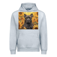 Heather Grey cane corso Urban Hoodie - Unal Design