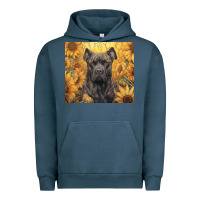 Pigment Midnight Navy cane corso Urban Hoodie - Unal Design