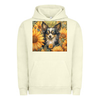 Pigment Pistachio chihuahua Urban Hoodie - Unal Design