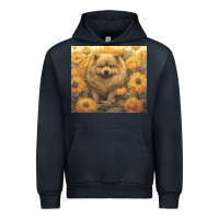 Navy chow chow Urban Hoodie - Unal Design