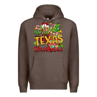 Coffee merry texas christmas Premium Hoodie - Zillion Design Studio