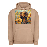Pigment Burro dachshund Urban Hoodie - Unal Design