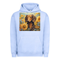 Pigment Grape Ice dachshund Urban Hoodie - Unal Design
