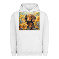 Pigment Lunar Rock dachshund Urban Hoodie - Unal Design
