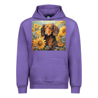 Tulip dachshund Urban Hoodie - Unal Design