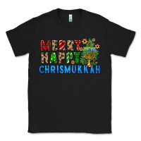 Black merry happy chrismukkah Classic Tee - FaDigitalArtStudio