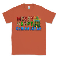 Copper merry happy chrismukkah Classic Tee - FaDigitalArtStudio
