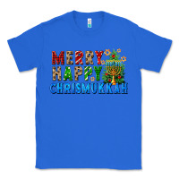 True Royal merry happy chrismukkah Classic Tee - FaDigitalArtStudio