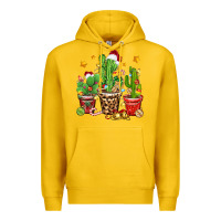 Lemon Christmas cactus Premium Hoodie - Zillion Design Studio