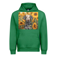 Emerald dalmatian Urban Hoodie - Unal Design