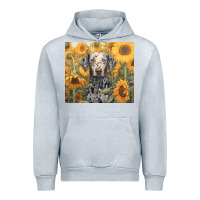 Heather Grey dalmatian Urban Hoodie - Unal Design