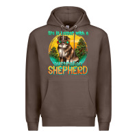 Coffee life is better with a australian shepherd Premium Hoodie - texasbilliewilder