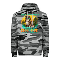 Slate Camo life is better with a australian shepherd Premium Hoodie - texasbilliewilder