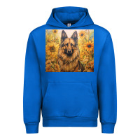 Cobalt german shepherd Urban Hoodie - Unal Design