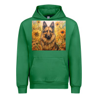 Emerald german shepherd Urban Hoodie - Unal Design