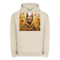 Pigment French Oak german shepherd Urban Hoodie - Unal Design