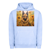 Pigment Grape Ice german shepherd Urban Hoodie - Unal Design