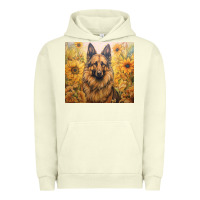 Pigment Pistachio german shepherd Urban Hoodie - Unal Design