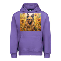 Tulip german shepherd Urban Hoodie - Unal Design