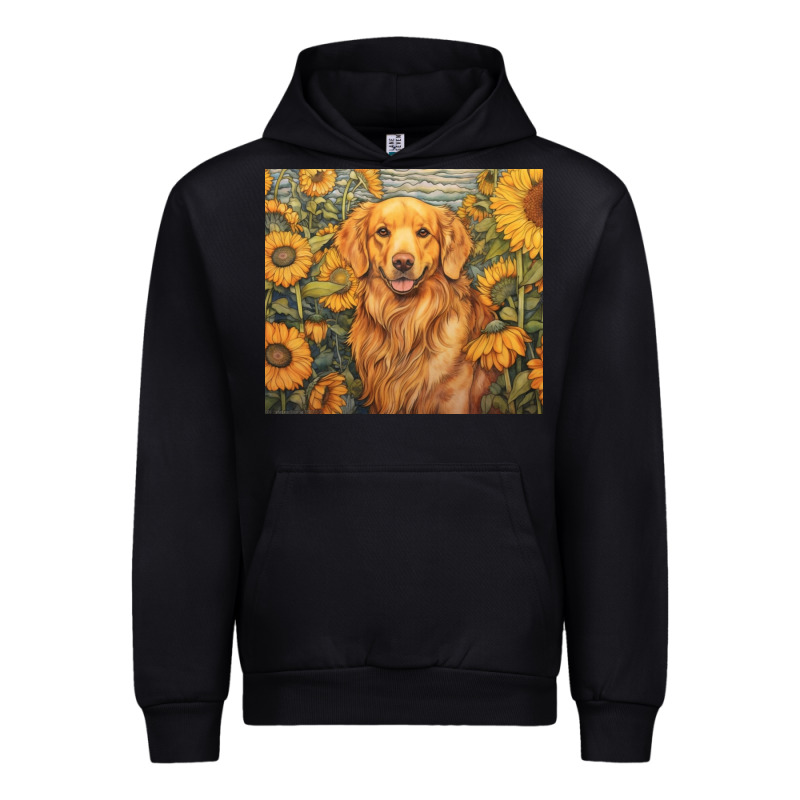 Golden Retriever Urban Hoodie by Unal Design | Teevron