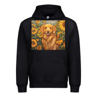 Black golden retriever Urban Hoodie - Unal Design