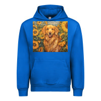 Cobalt golden retriever Urban Hoodie - Unal Design