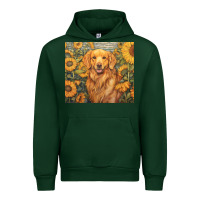 Foreset Green golden retriever Urban Hoodie - Unal Design