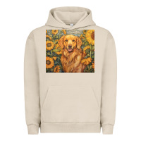 Pigment French Oak golden retriever Urban Hoodie - Unal Design