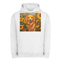 Pigment Lunar Rock golden retriever Urban Hoodie - Unal Design
