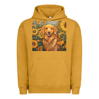 Pigment Peanut Butter golden retriever Urban Hoodie - Unal Design