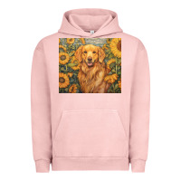 Pigment Salmon golden retriever Urban Hoodie - Unal Design