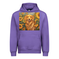 Tulip golden retriever Urban Hoodie - Unal Design