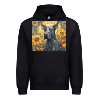 Black great dane Urban Hoodie - Unal Design