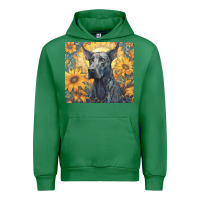 Emerald great dane Urban Hoodie - Unal Design