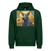 Forest Green great dane Urban Hoodie - Unal Design